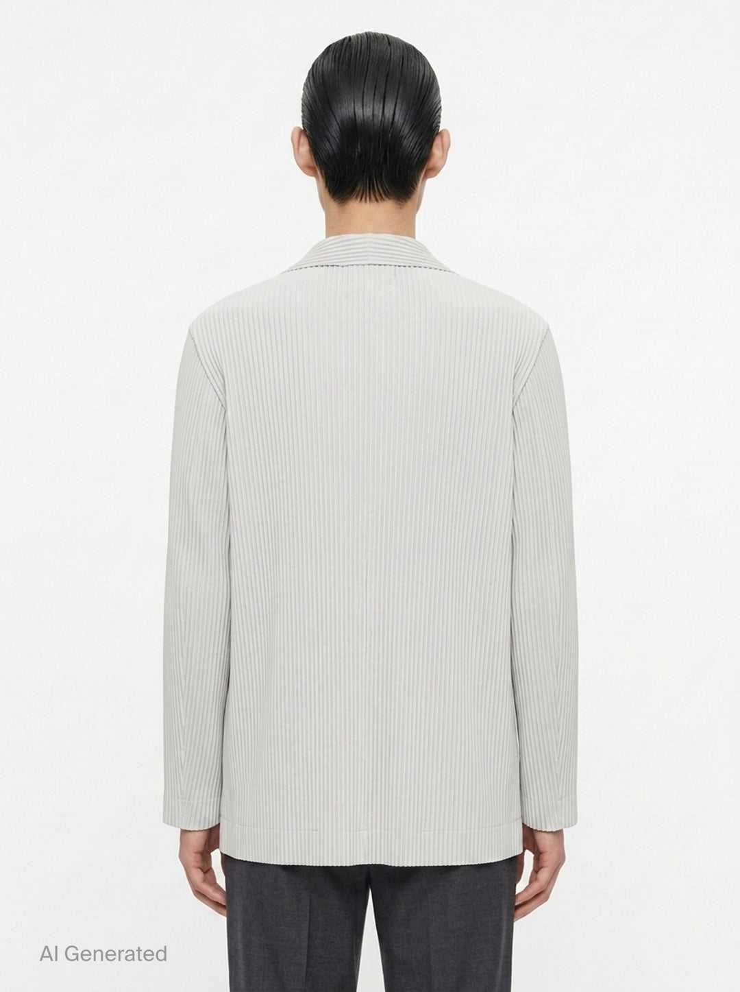 Two Button Pleated Blazer | Homme Plissé Issey Miyake | Club21 - back