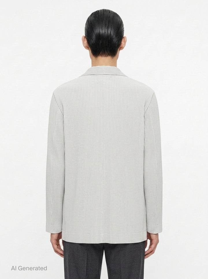 Two Button Pleated Blazer | Homme Plissé Issey Miyake | Club21 - back