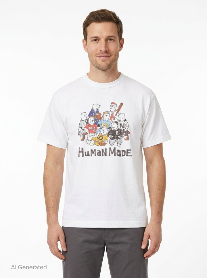 Baseball Graphic T-Shirt | Human Made | Club21 - front