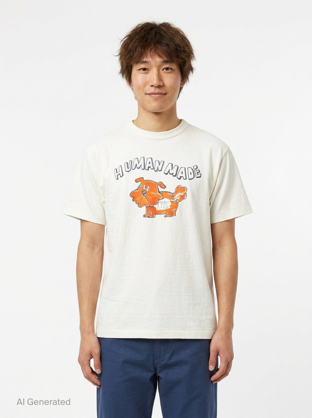 Dog Graphic T-Shirt | Human Made | Club21 - front