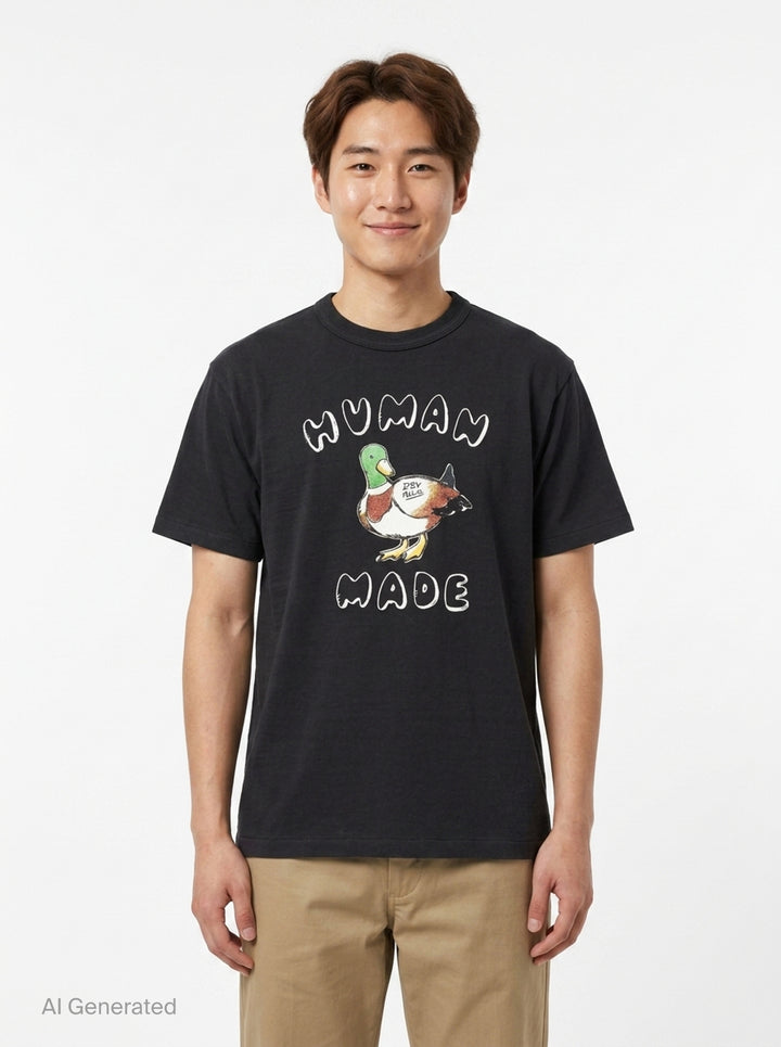 Duck Graphic Tee | Human Made | Club21 - front