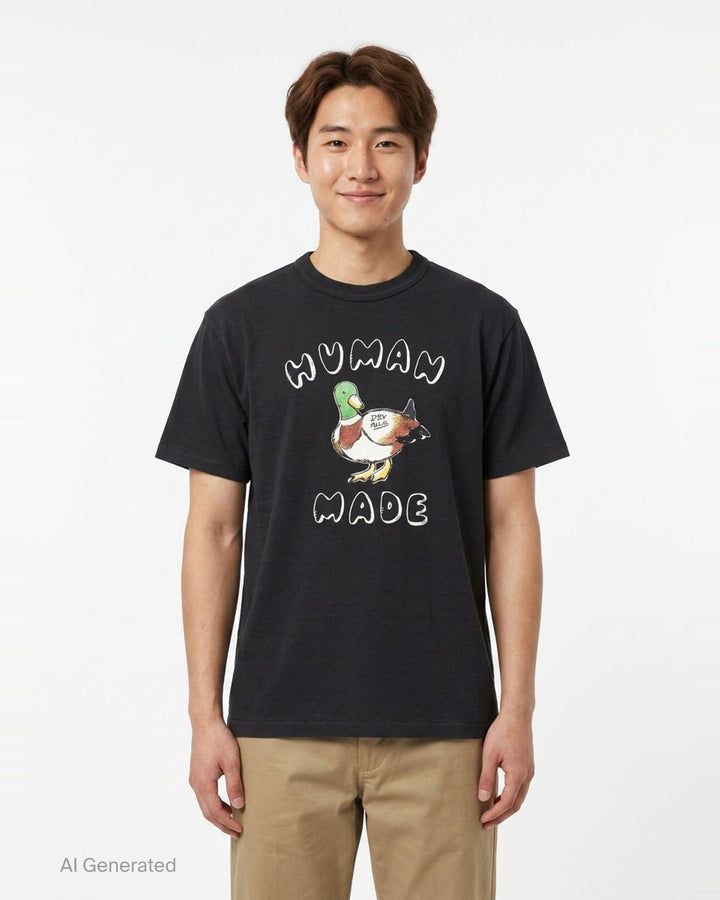 Duck Graphic Tee | Human Made | Club21 - front