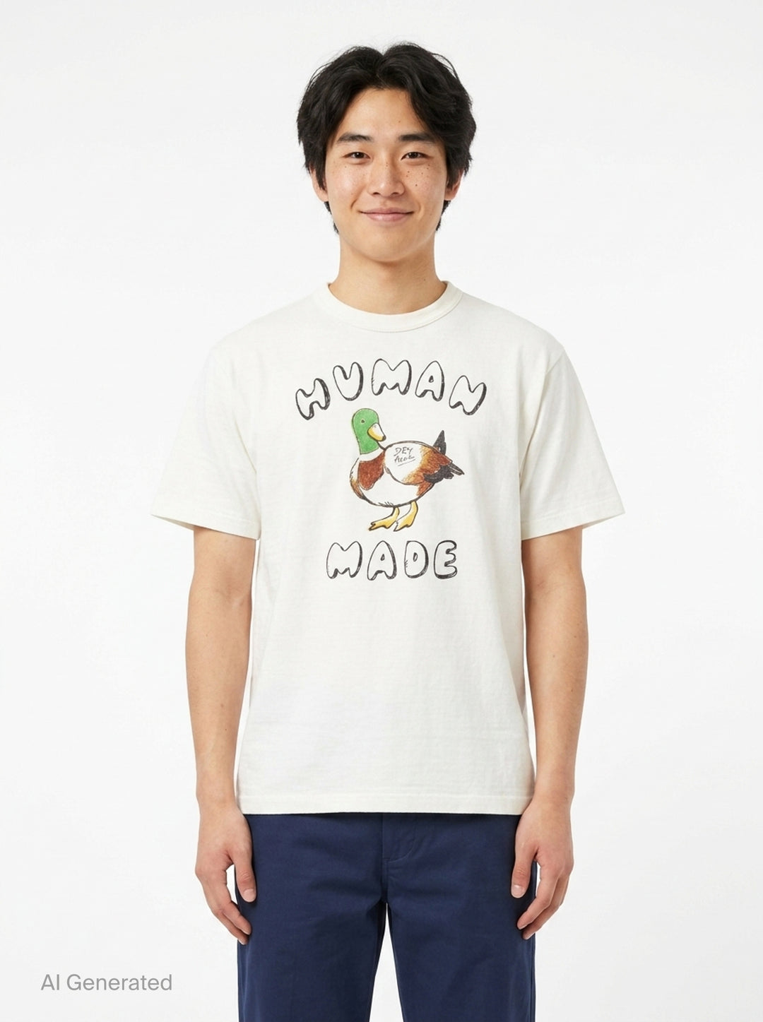 Duck Graphic Tee | Human Made | Club21 - front