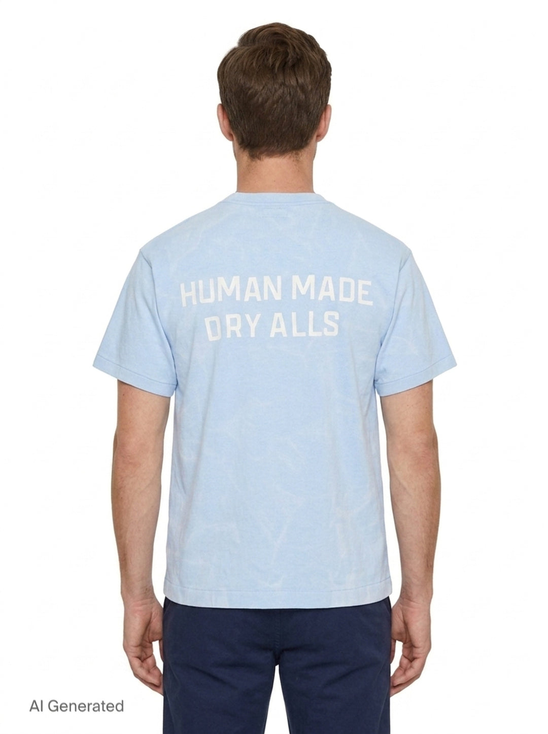 Garment Dye Short Sleeve Tee | Human Made | Club21 - back