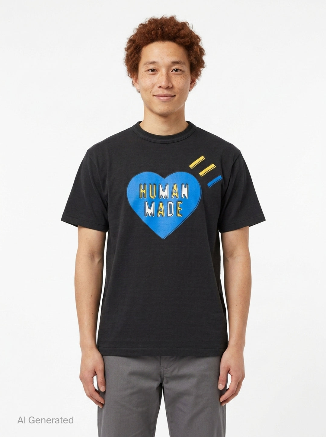 Heart Graphic Short Sleeve Tee | Human Made | Club21 - front