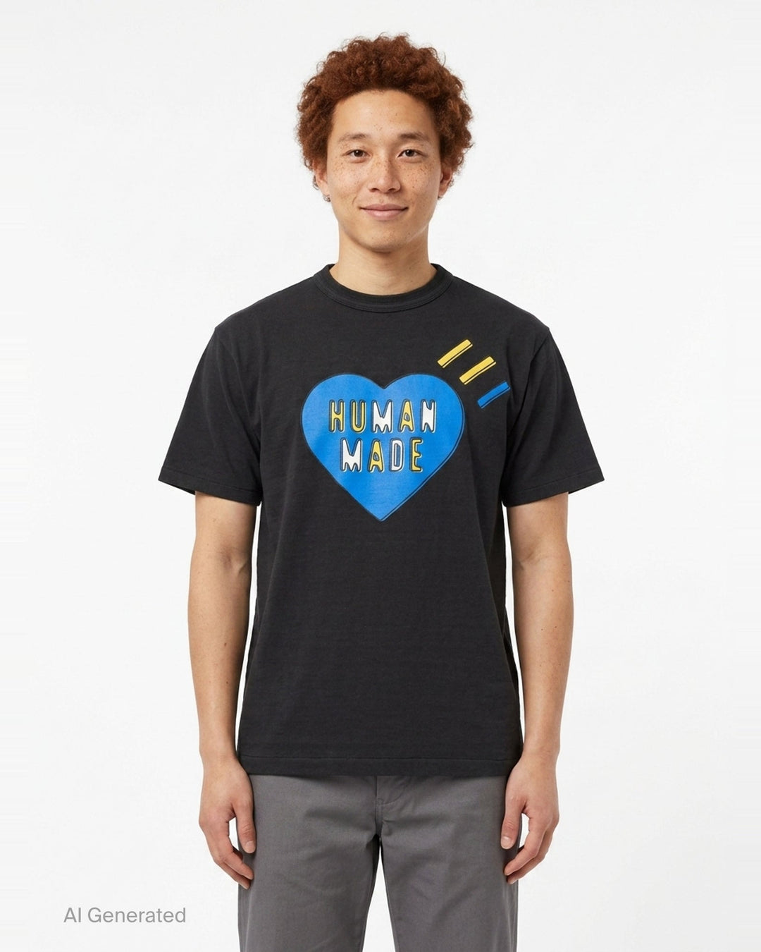 Heart Graphic Short Sleeve Tee | Human Made | Club21 - front