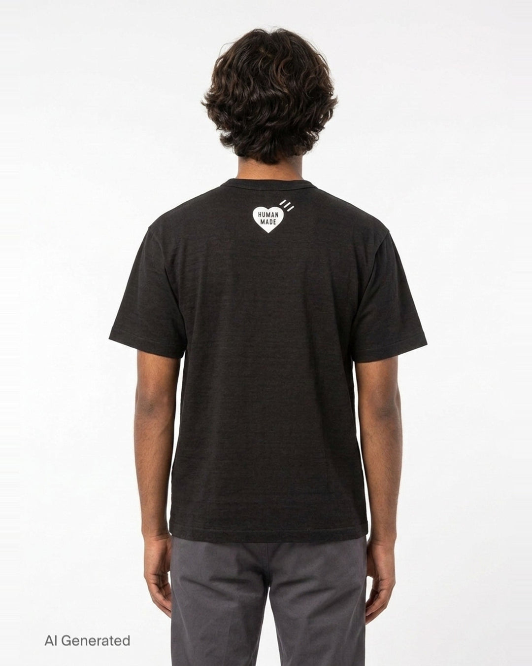 Heart Graphic Short Sleeve Tee | Human Made | Club21 - back