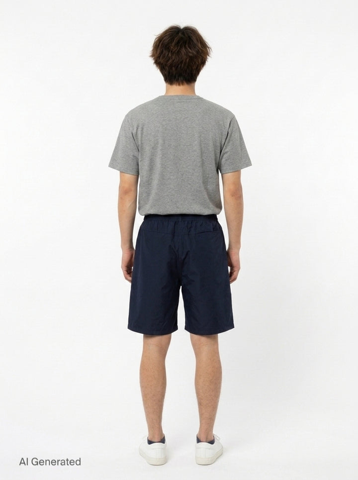 Heart Logo Beach Shorts | Human Made | Club21 - back