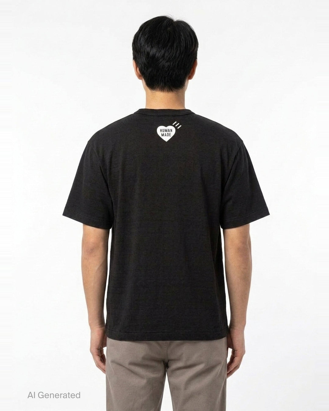 Heart Logo Graphic Tee | Human Made | Club21 - back