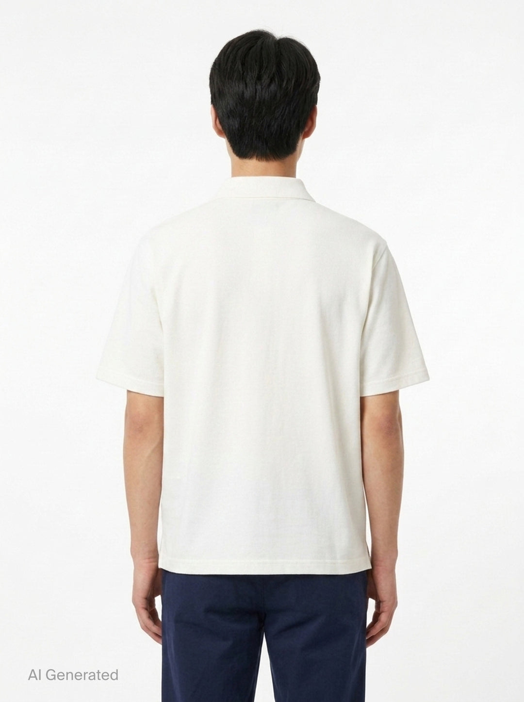 Short Sleeve Polo Shirt | Human Made | Club21 - back