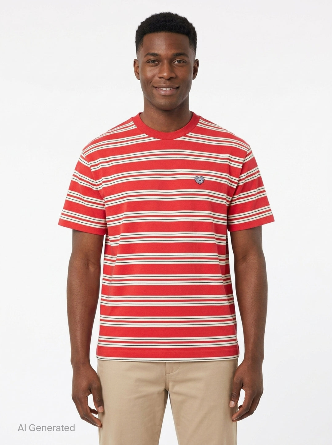 Striped Short Sleeve Tee | Human Made | Club21 - front