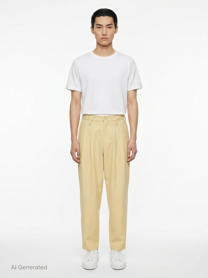 Cocoon Woven Pants | IM Men | Club21 - front