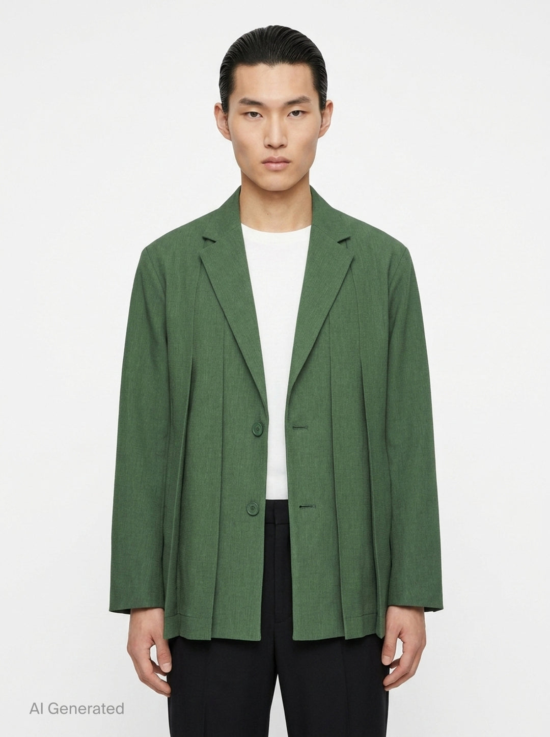 Cornice Pleated Jacket | IM MEN | Club21 - front