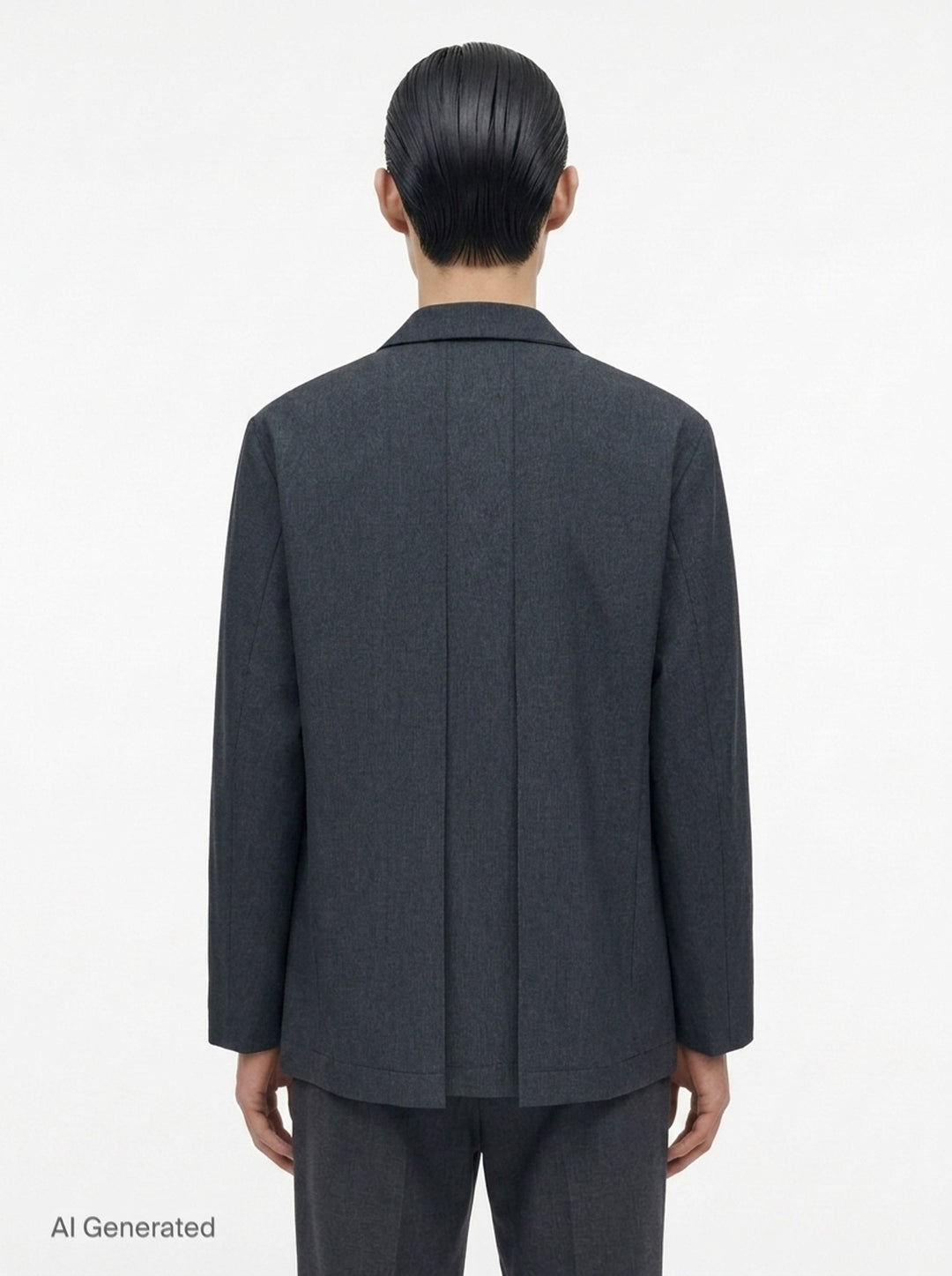 Cornice Pleated Jacket | IM MEN | Club21 - back