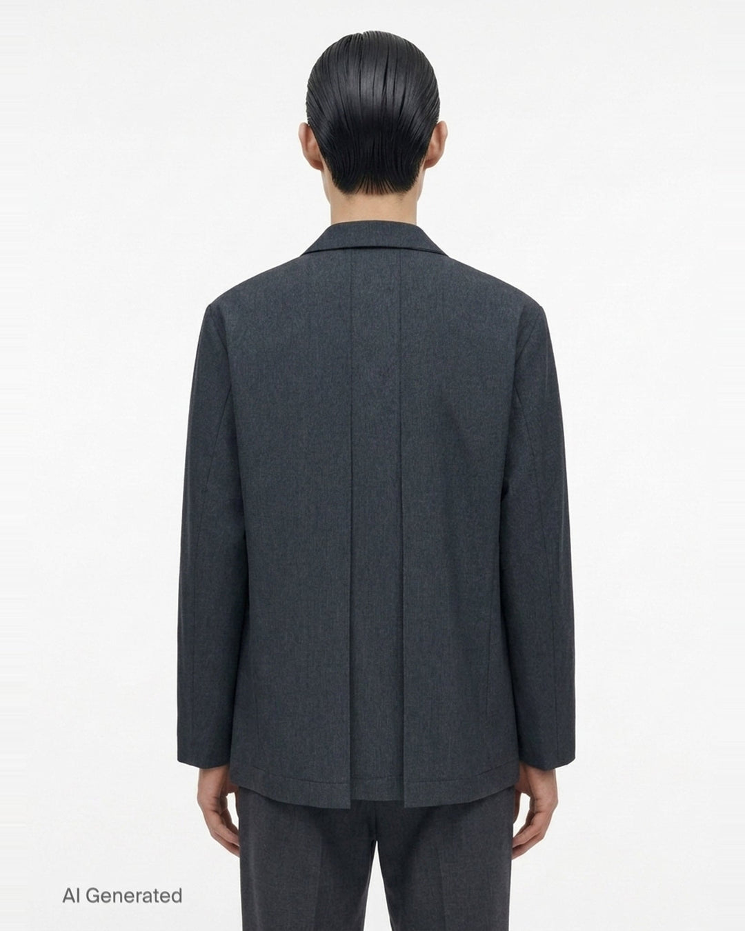 Cornice Pleated Jacket | IM MEN | Club21 - back