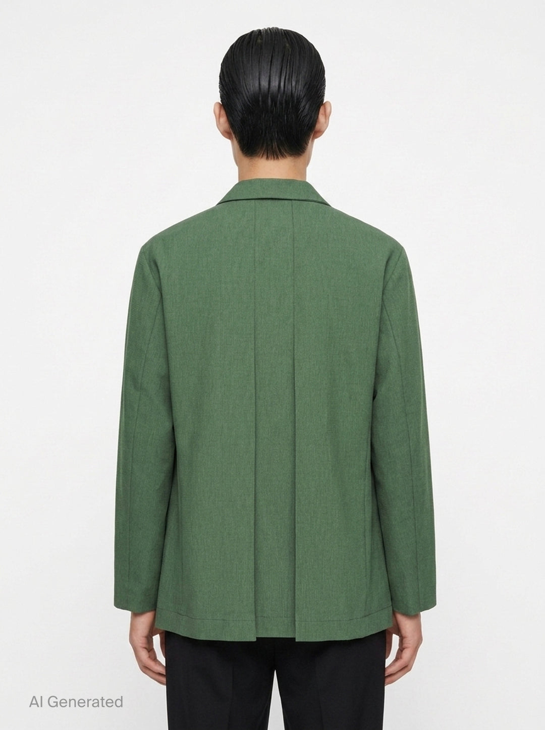 Cornice Pleated Jacket | IM MEN | Club21 - back