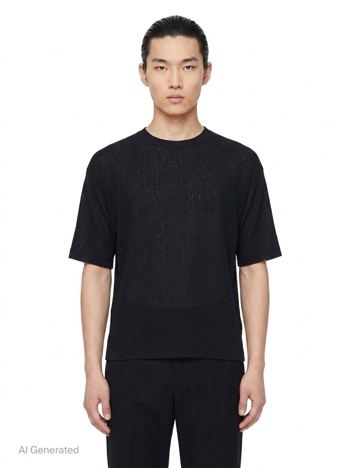 Crepe Tuck Jersey | IM Men | Club21 - front