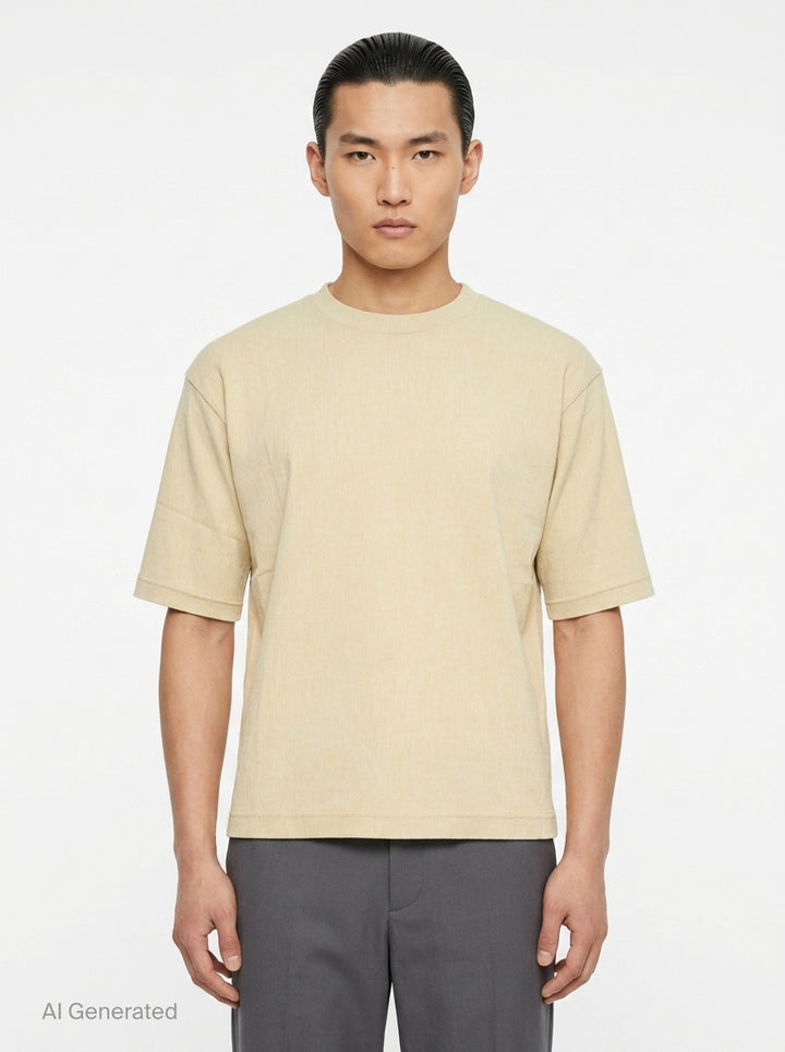 Crepe Tuck Jersey | IM Men | Club21 - front