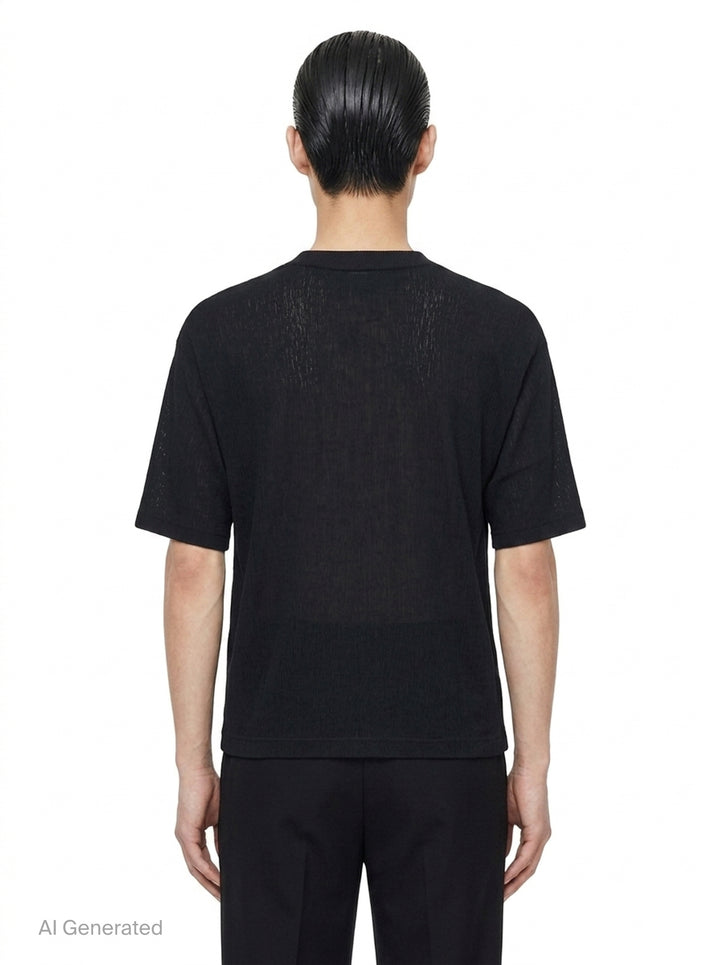 Crepe Tuck Jersey | IM Men | Club21 - back