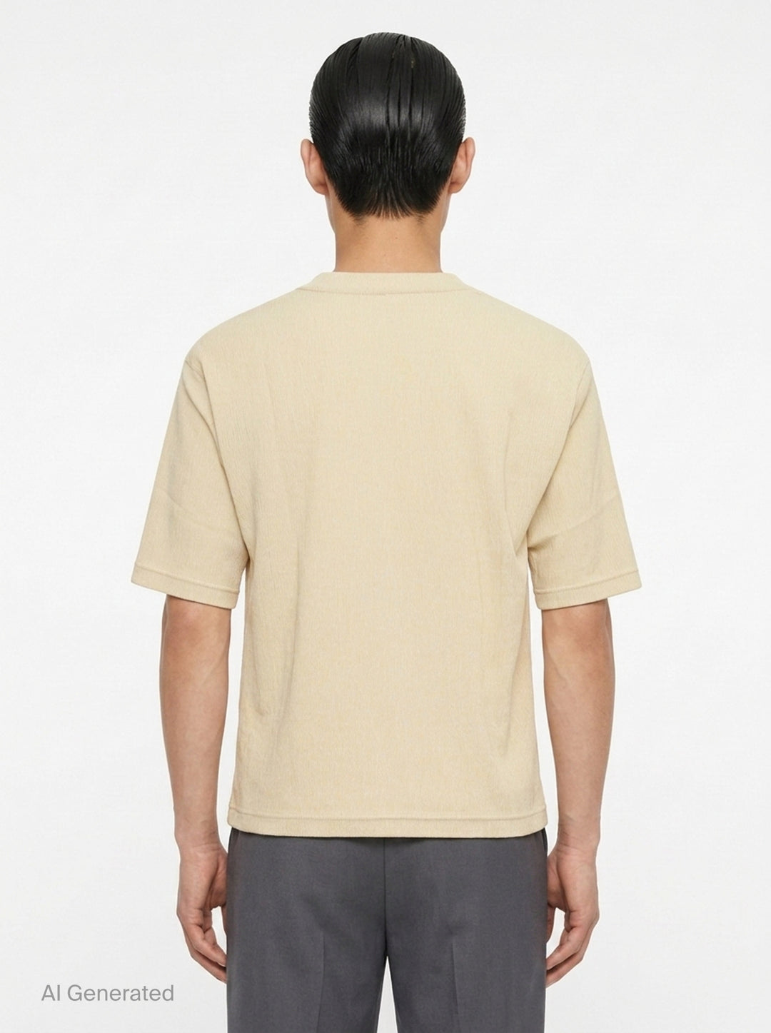 Crepe Tuck Jersey | IM Men | Club21 - back