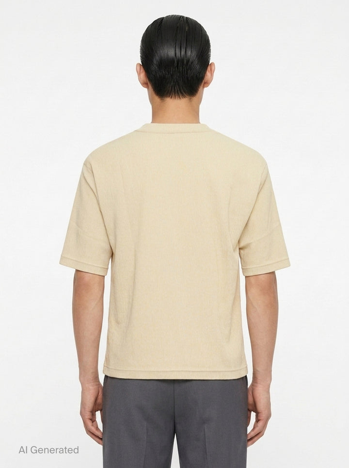 Crepe Tuck Jersey | IM Men | Club21 - back