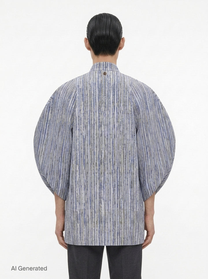 Curviness Short Sleeve Shirt | IM MEN | Club21 - back