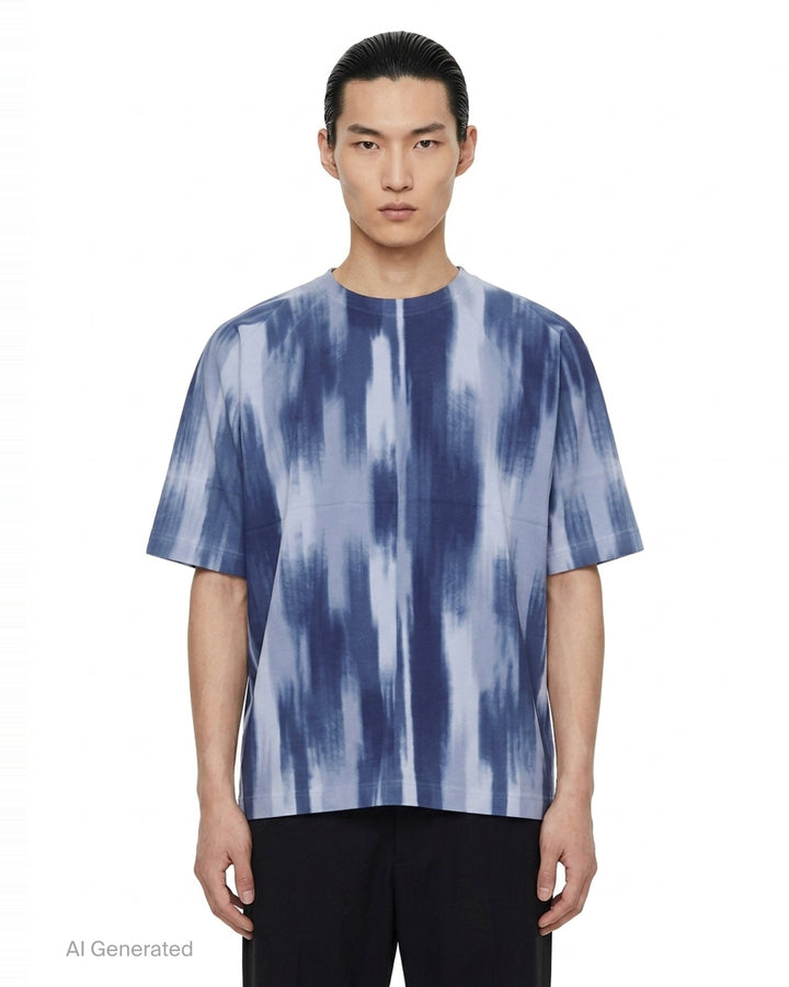 Flat Dye Short Sleeve Tee | IM Men | Club21 - front