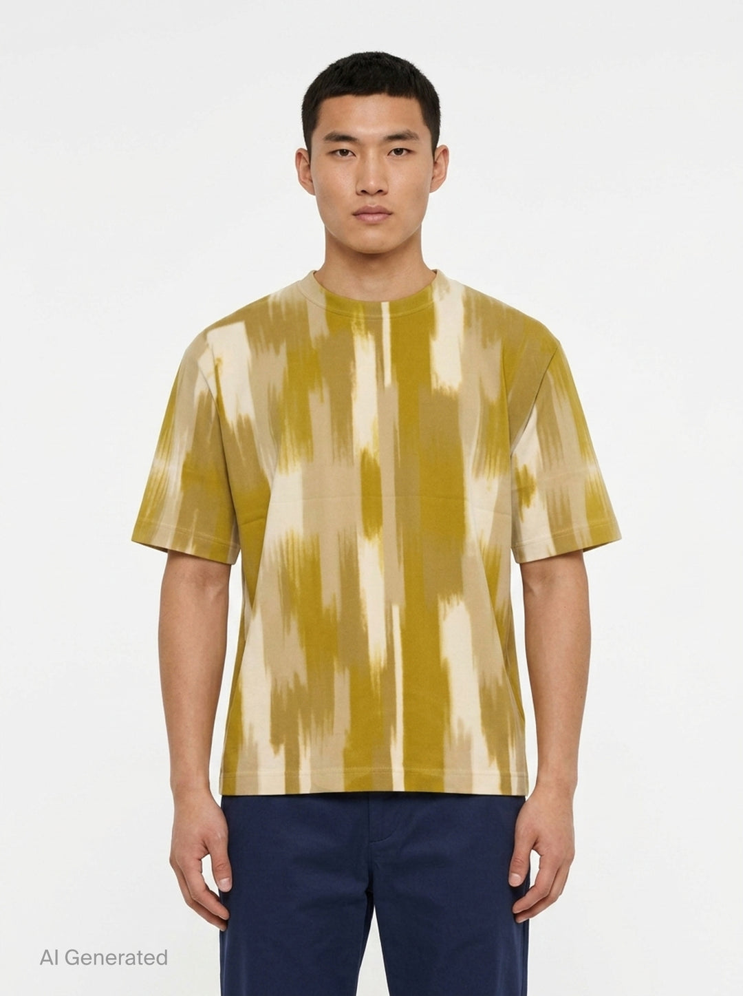 Flat Dye Short Sleeve Tee | IM Men | Club21 - front