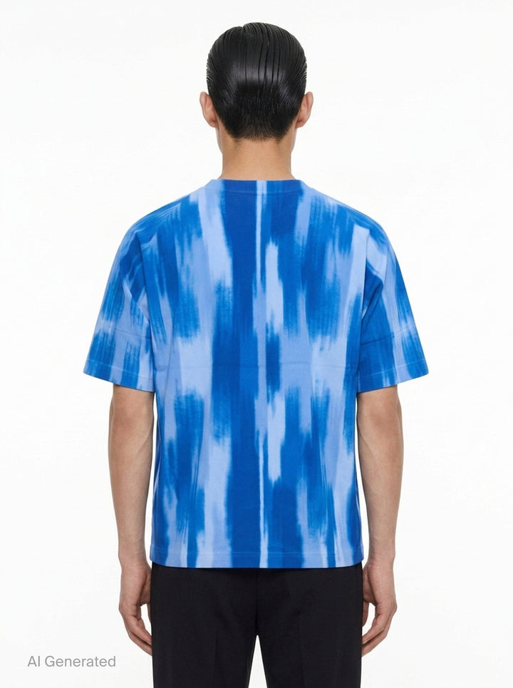 Flat Dye Short Sleeve Tee | IM Men | Club21 - back