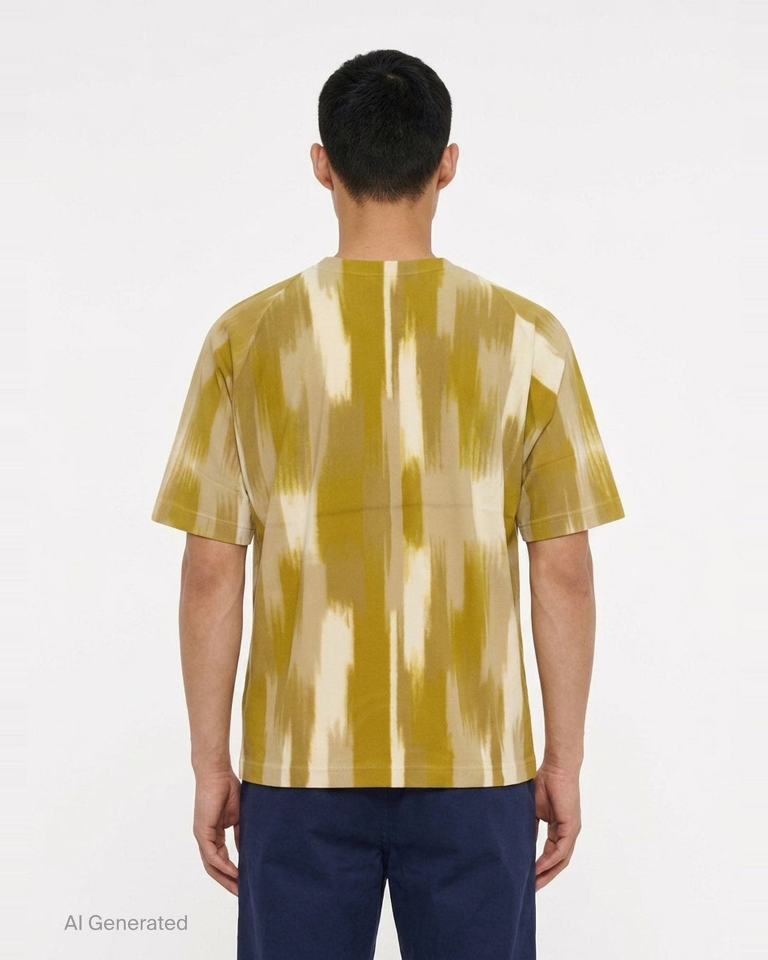 Flat Dye Short Sleeve Tee | IM Men | Club21 - back