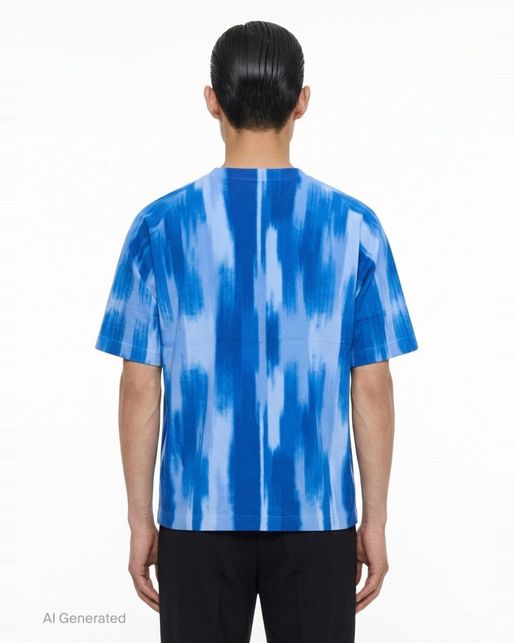 Flat Dye Short Sleeve Tee | IM Men | Club21 - back
