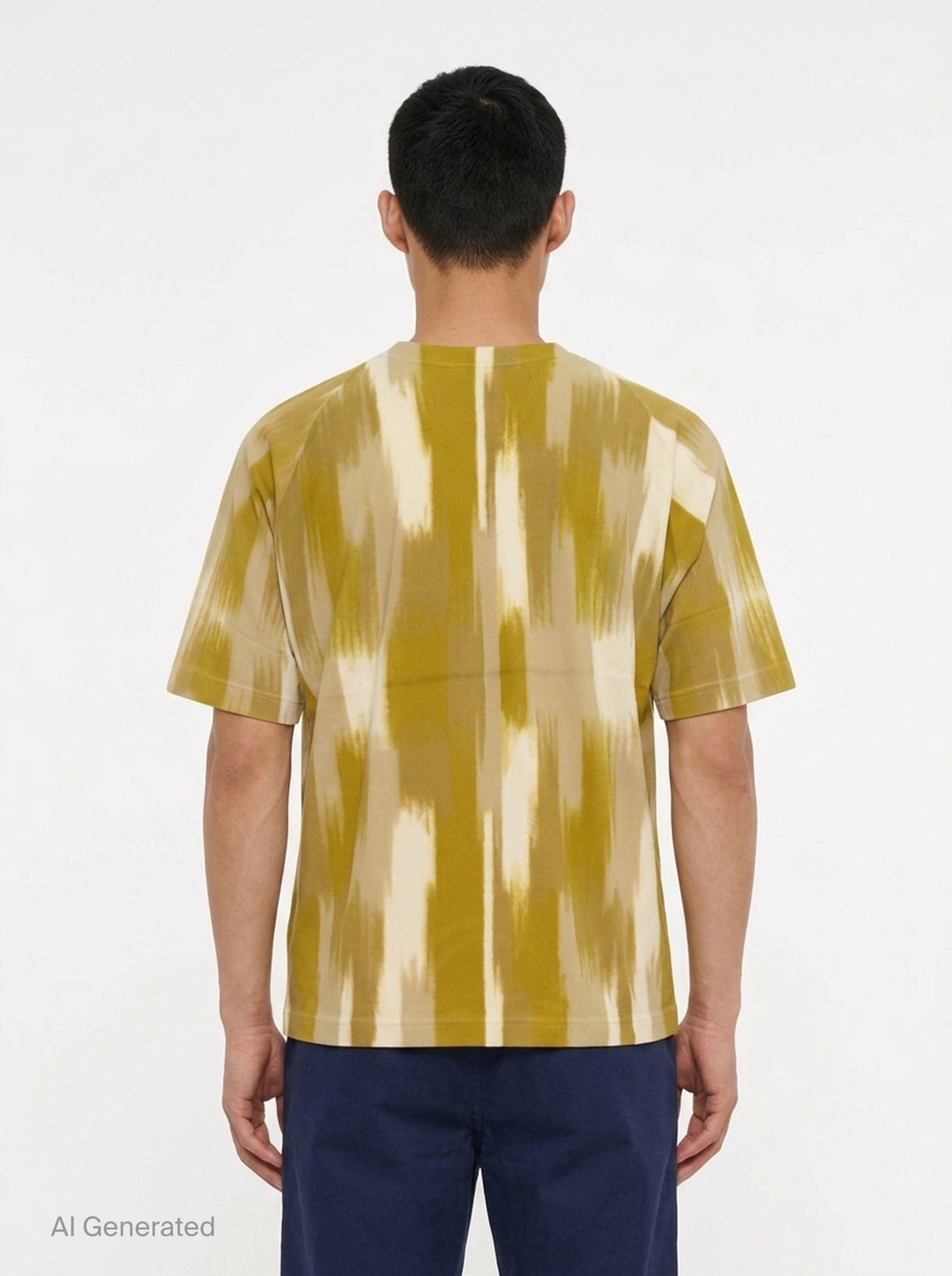 Flat Dye Short Sleeve Tee | IM Men | Club21 - back