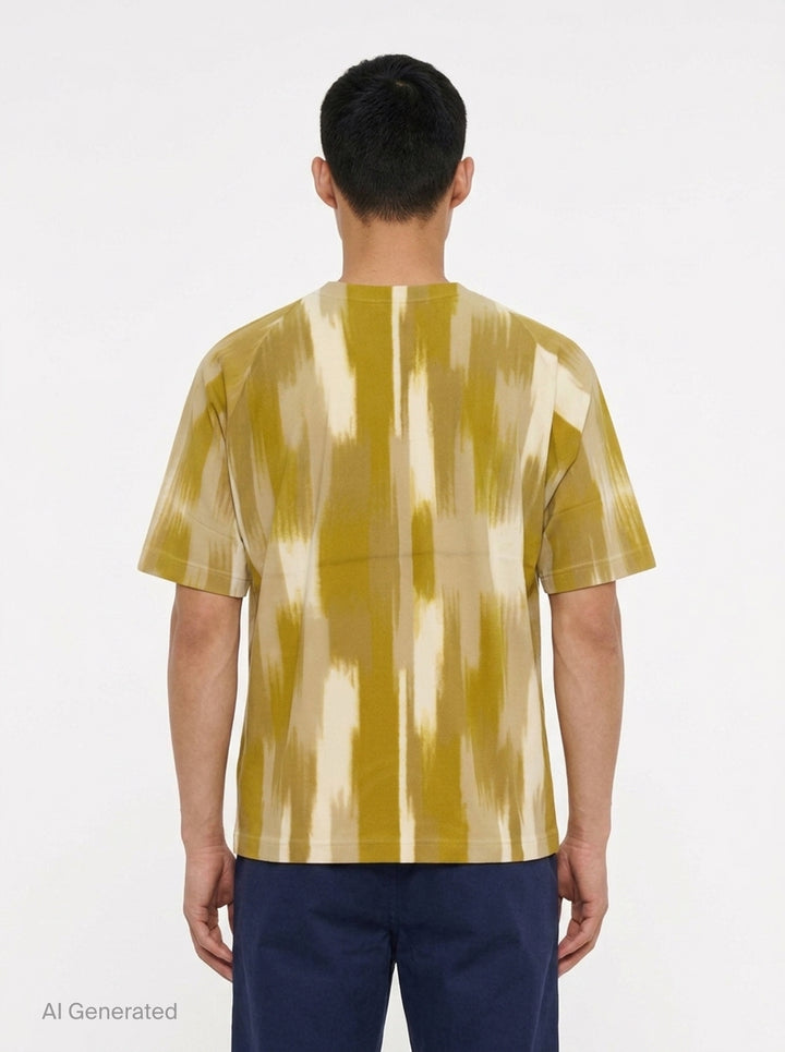Flat Dye Short Sleeve Tee | IM Men | Club21 - back