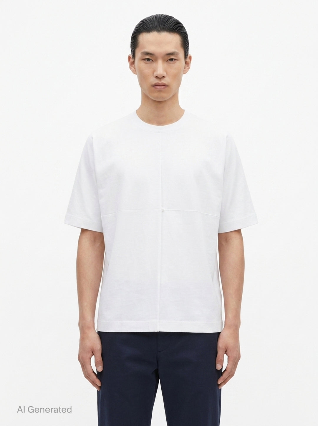 Flat White T-Shirt | IM MEN | Club21 - front