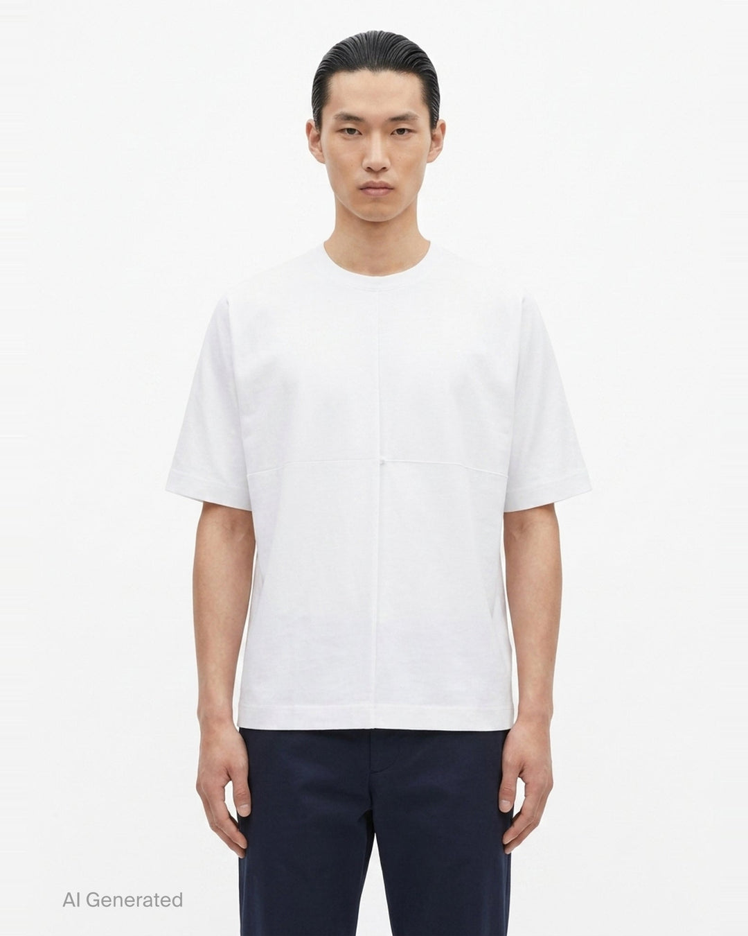 Flat White T-Shirt | IM MEN | Club21 - front