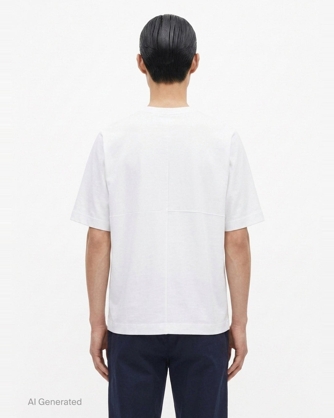 Flat White T-Shirt | IM MEN | Club21 - back