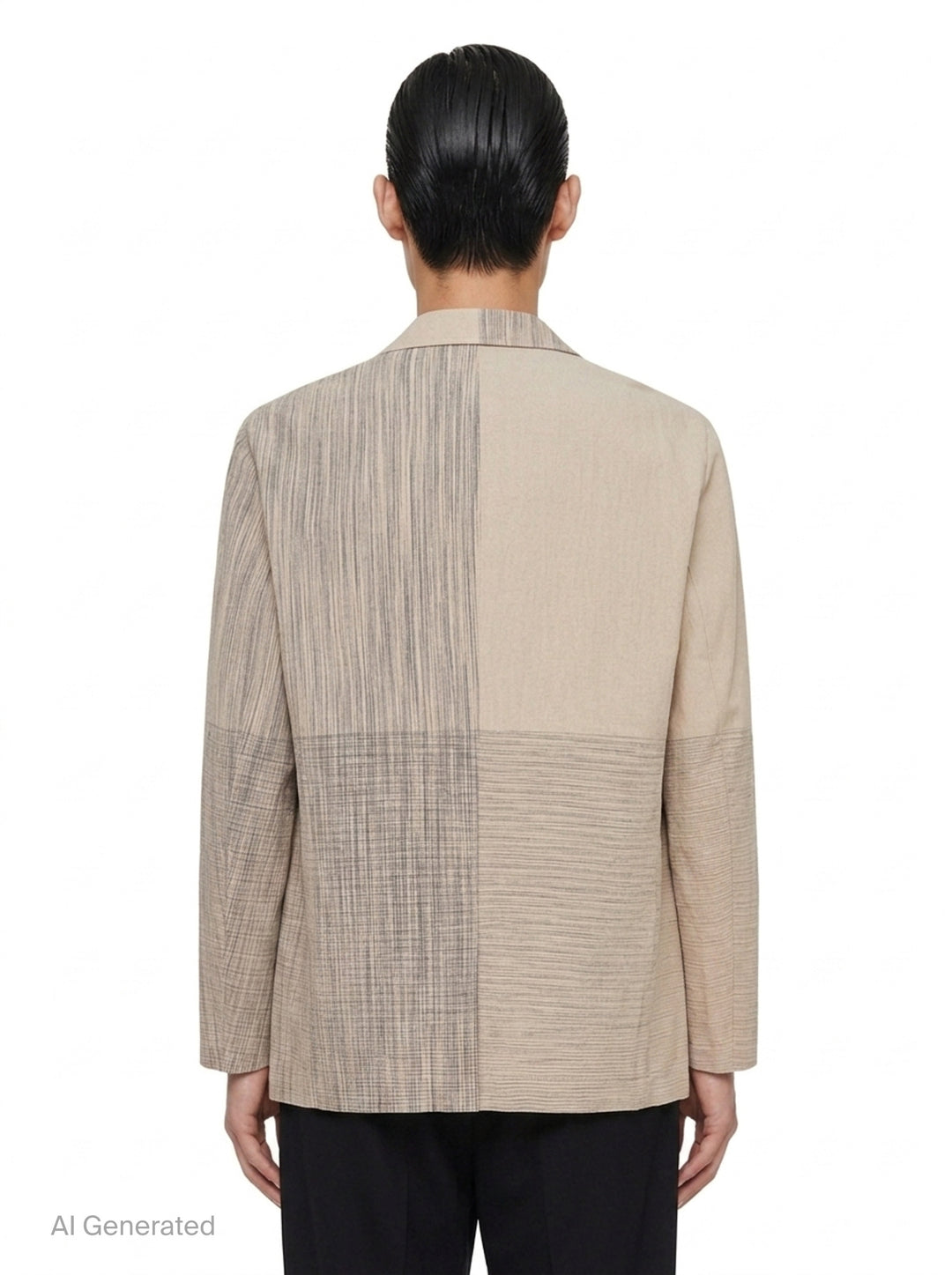Kasuri Patchwork Jacket | IM Men | Club21 - back
