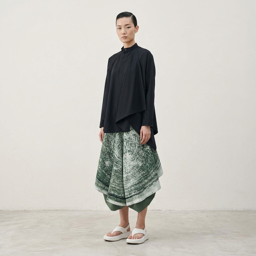 Marble Print Wide Woven Pants | IM MEN | Club21 - lifestyle