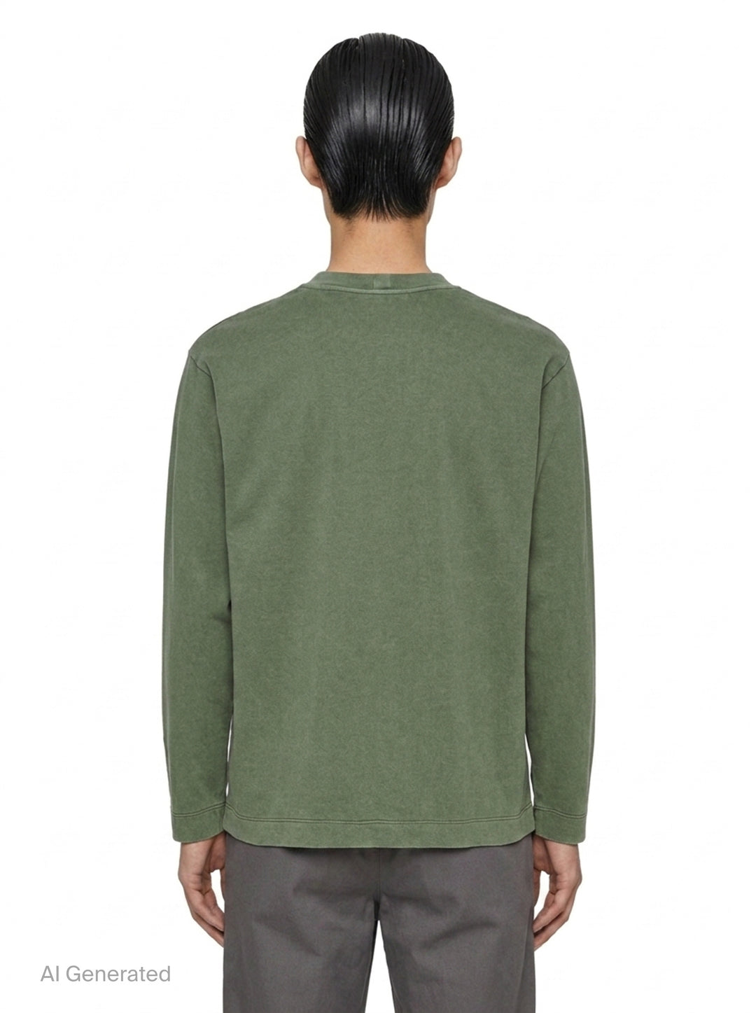 Pigment Dye Long Sleeve Tee | IM Men | Club21 - back