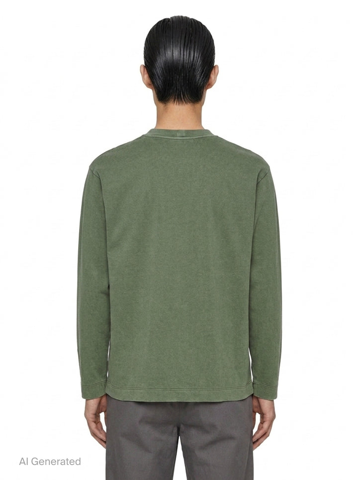 Pigment Dye Long Sleeve Tee | IM Men | Club21 - back
