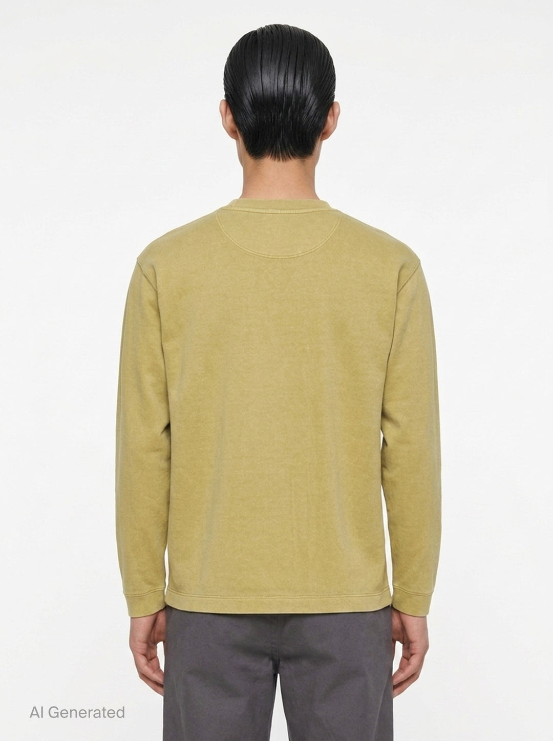 Pigment Dye Long Sleeve Tee | IM Men | Club21 - back