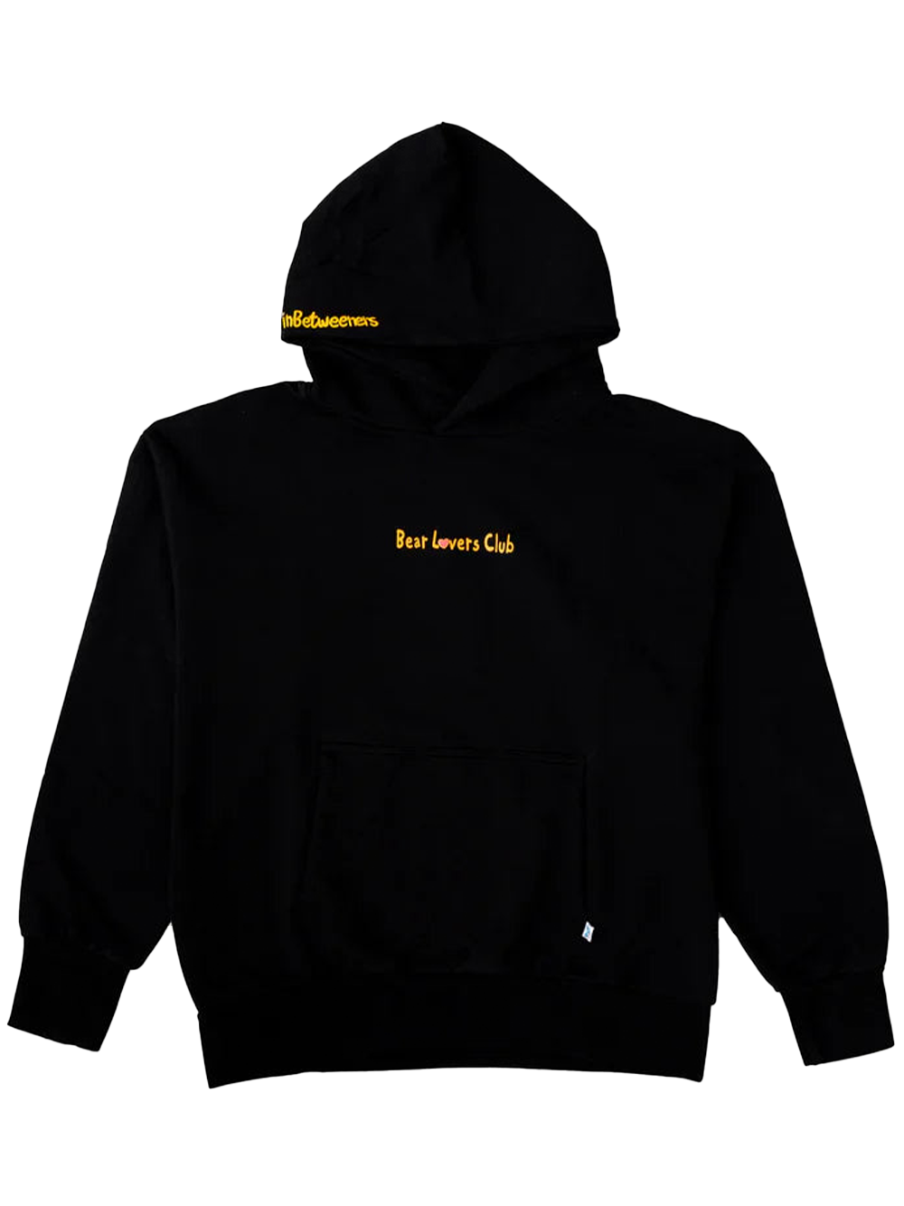 inBetweeners_Couple_Bear_Hoodie_Unisex_Black