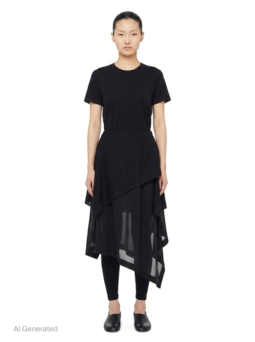 All Squares Layered Skirt | Issey Miyake | Club21 - front