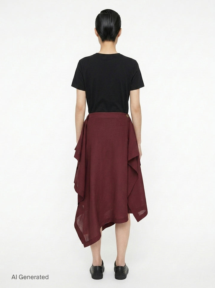All Squares Layered Skirt | Issey Miyake | Club21 - back