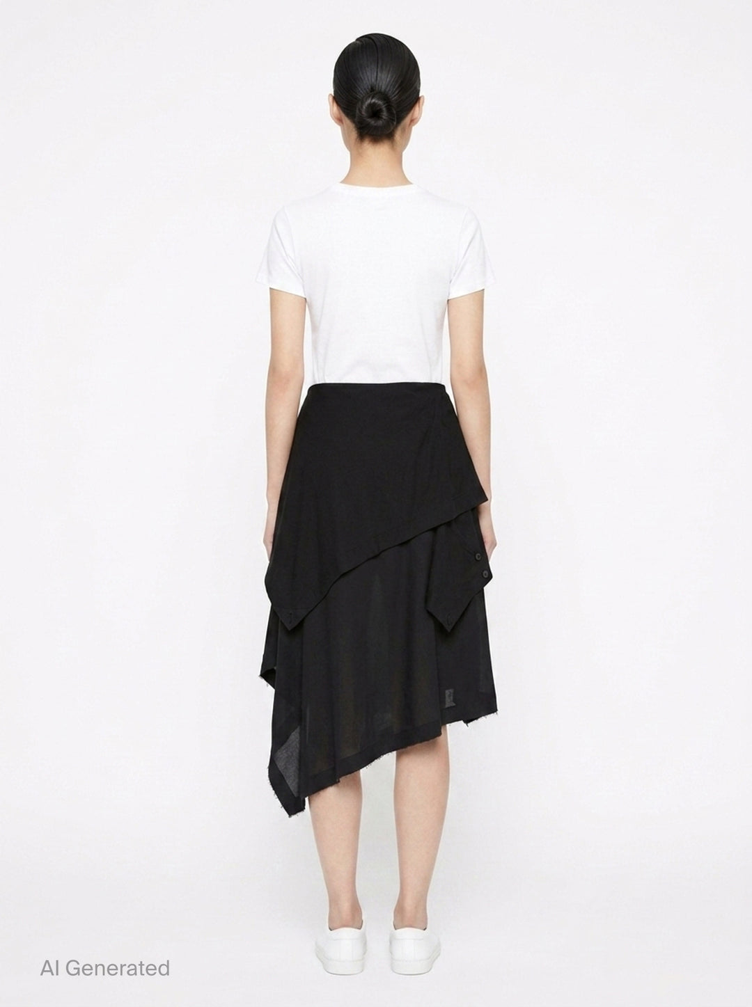 All Squares Layered Skirt | Issey Miyake | Club21 - back