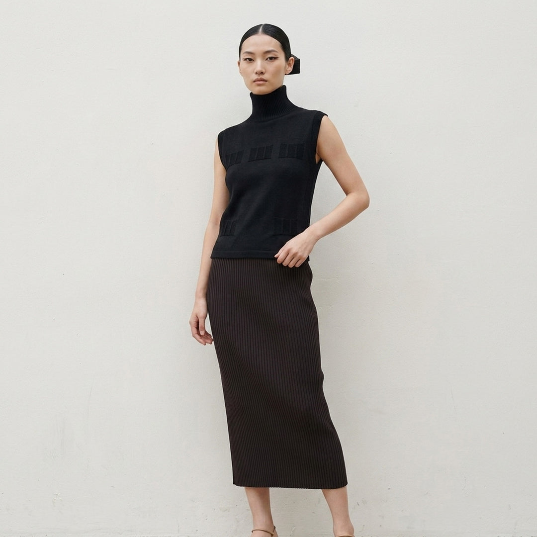 Belt Loop Knit Top | ISSEY MIYAKE | Club21 - lifestyle