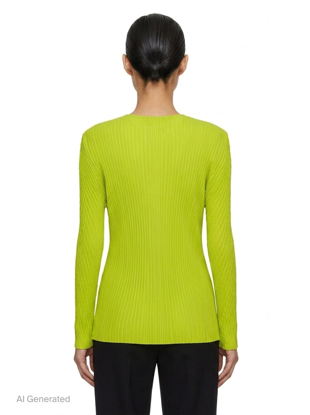 Box Shoulder Pleated Cardigan | Issey Miyake | Club21 - back
