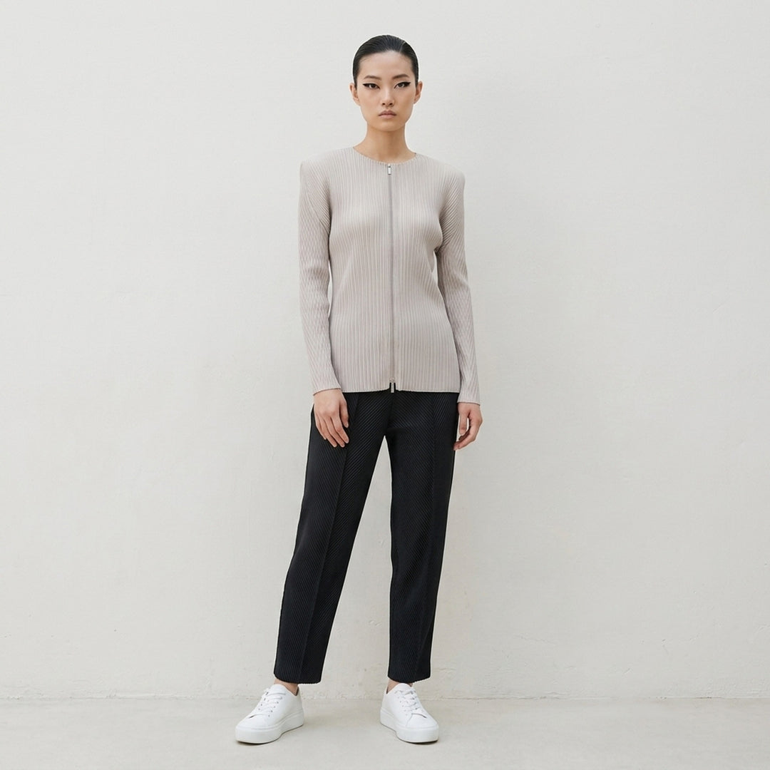 Box Shoulder Pleated Cardigan | Issey Miyake | Club21 - lifestyle
