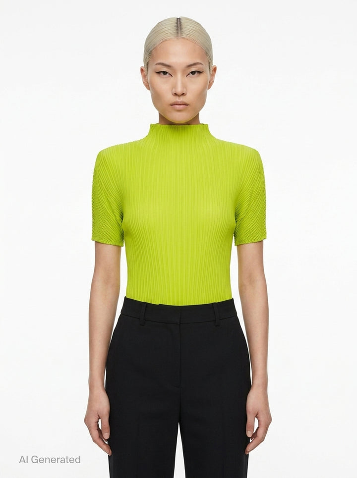 Box Shoulder Pleats | Homme Plissé Issey Miyake | Club21 - front