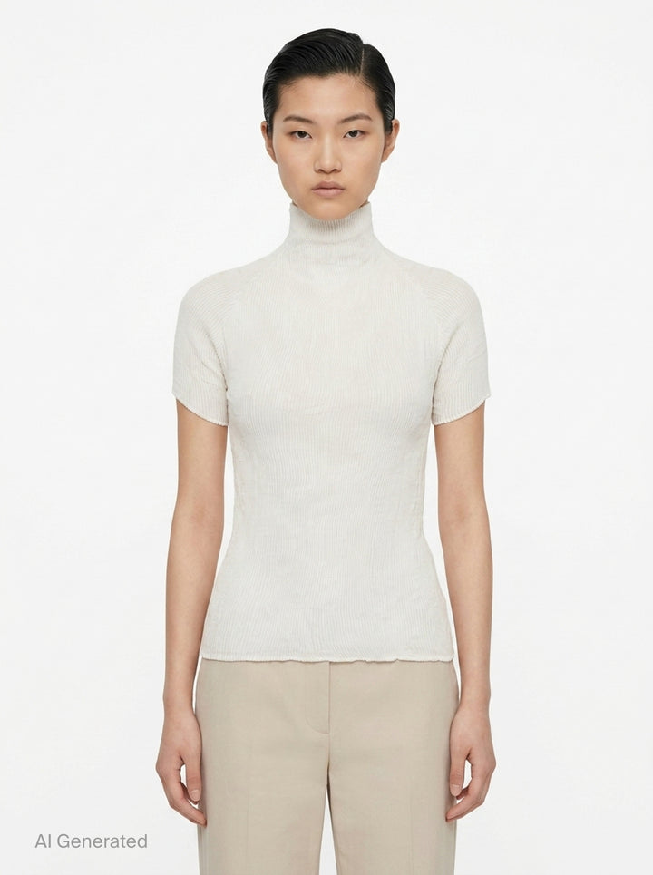 Chiffon Twist Woven Top | Issey Miyake | Club21 - front